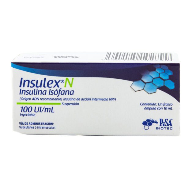 INSULEX N 100UI 1X10ML Farmapronto